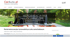 Desktop Screenshot of carauto.pl